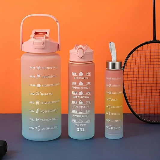 Multicolor Motivation Bottles