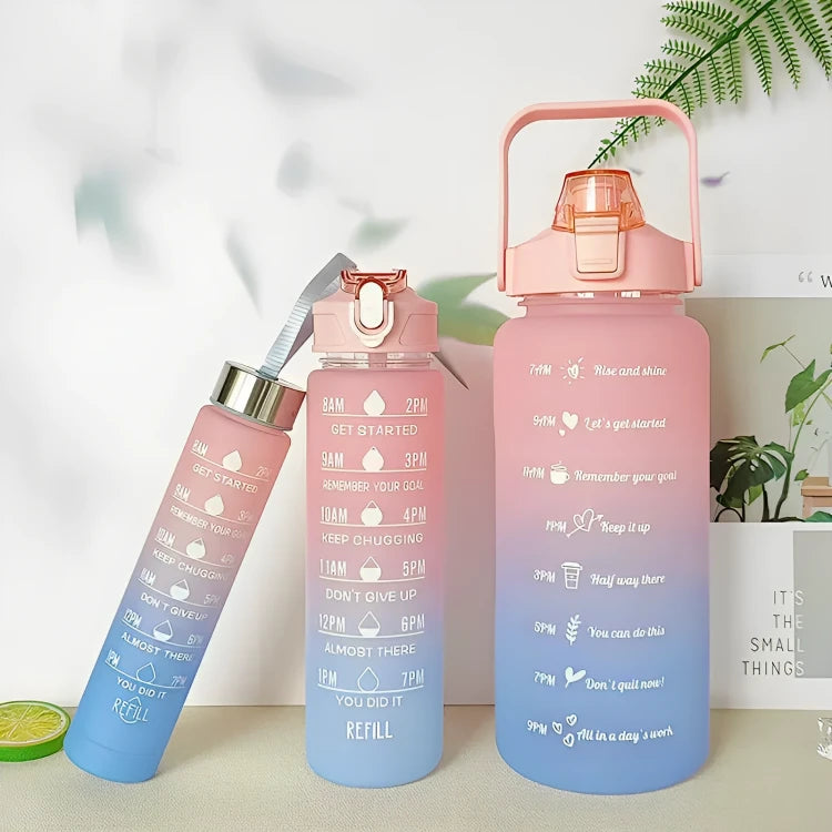 Multicolor Motivation Bottles