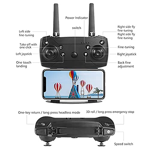 CASERO RC DRONE WITH HD CAMERA