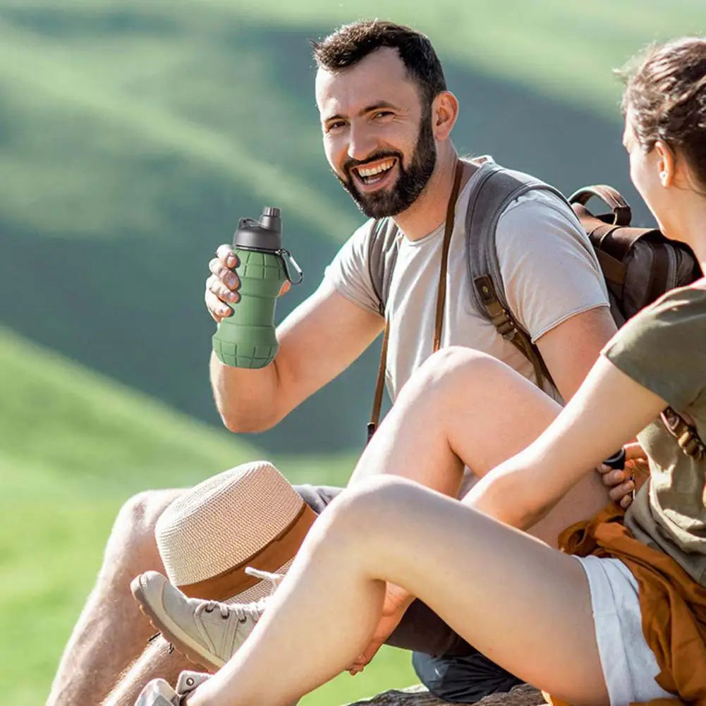 Collapsible Silicone Bottle